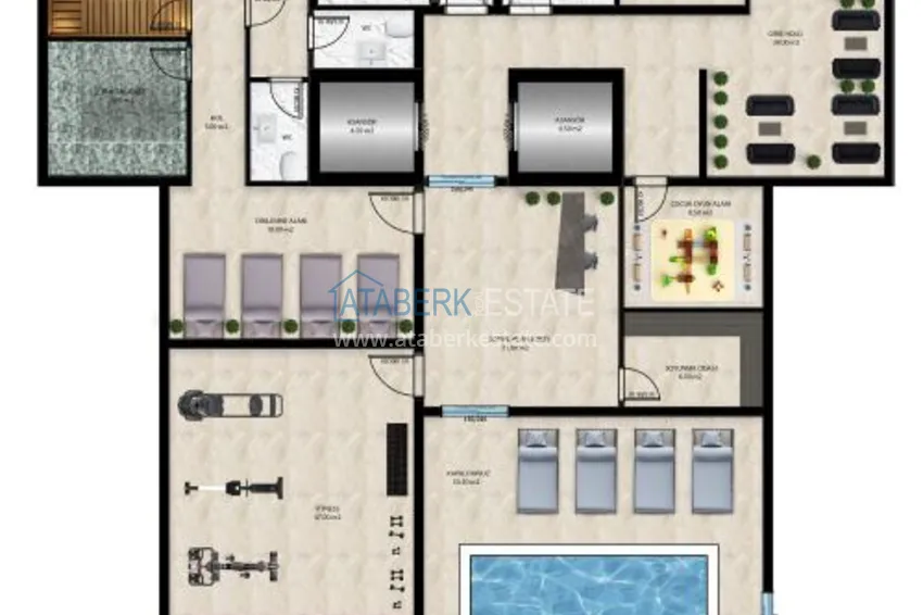 Buy cheap Apartment for sale in Avsallar with new furniture from the owner in a comfort-class complex 2 