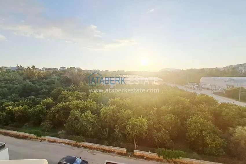 Purchase 1+1 apartment in Alanya, Oba district with furniture and mountain views — installments up to 6 months 13