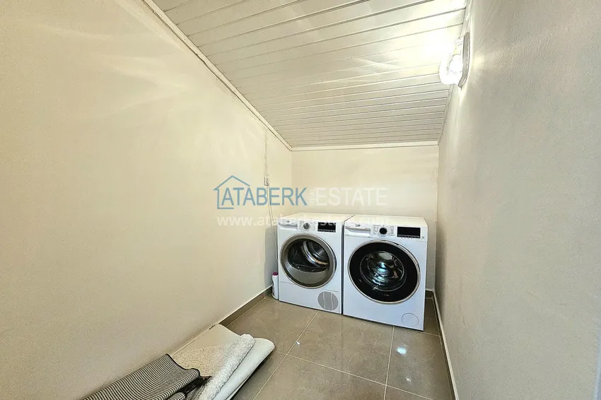 Purchase 3+1 penthouse duplex in Alanya, Oba district — designer interior, prestigious residence 24
