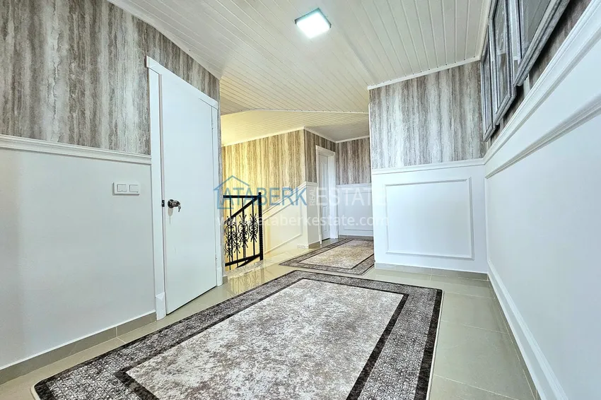 Purchase 3+1 penthouse duplex in Alanya, Oba district — designer interior, prestigious residence 26