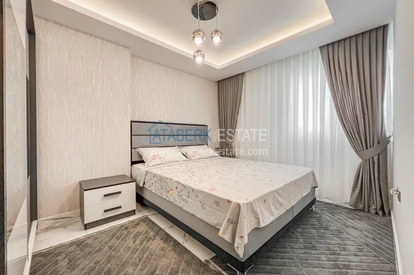 Purchase 2+1 apartment in Alanya, Mahmutlar district - new furniture and sea view 10 