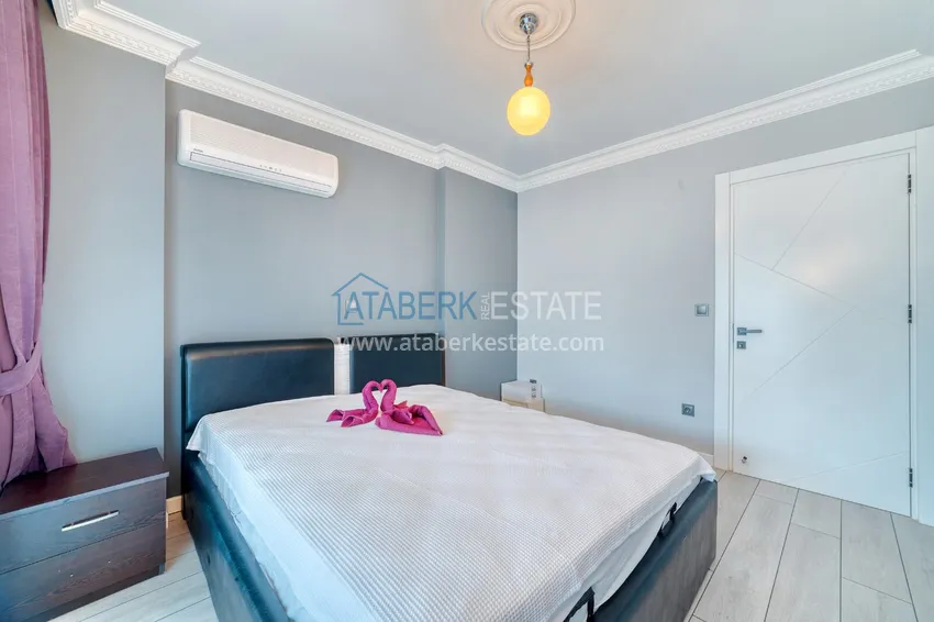 Purchase 4+1 duplex in Alanya, Oba district - furnished penthouse for a residence permit 11