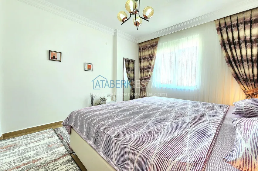 Purchase 2+1 apartment with panoramic views in Cikcilli - furnished, renovated 12
