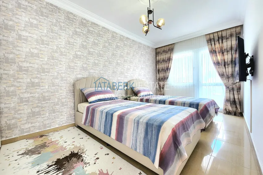 Purchase 2+1 apartment with panoramic views in Cikcilli - furnished, renovated 14