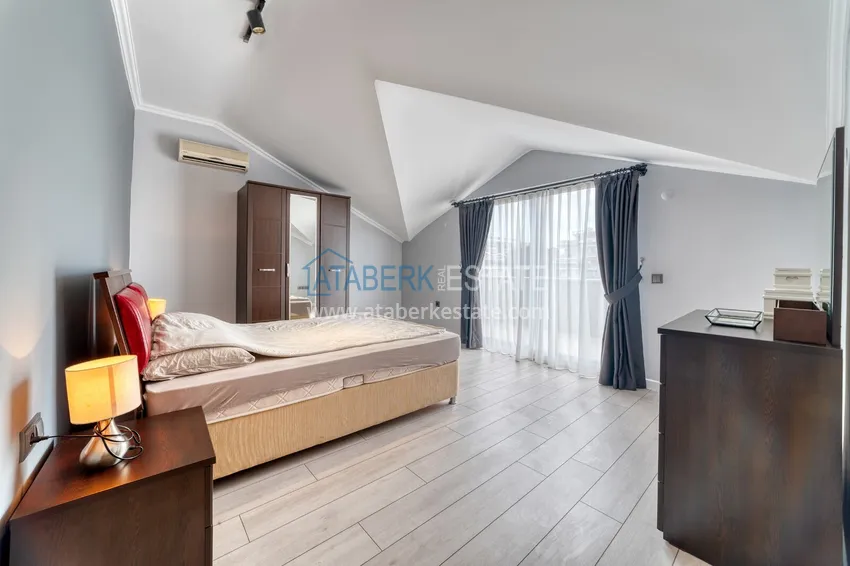 Purchase 4+1 duplex in Alanya, Oba district - furnished penthouse for a residence permit 17