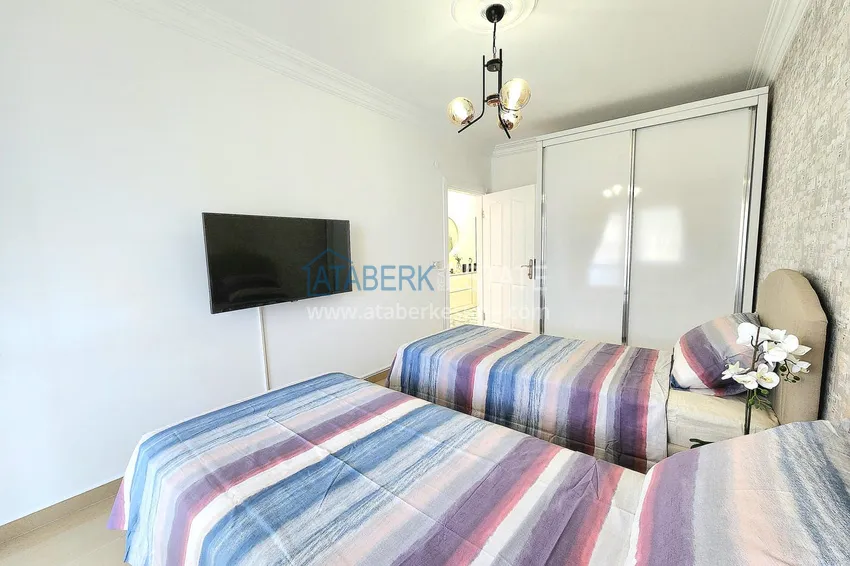 Purchase 2+1 apartment with panoramic views in Cikcilli - furnished, renovated 16