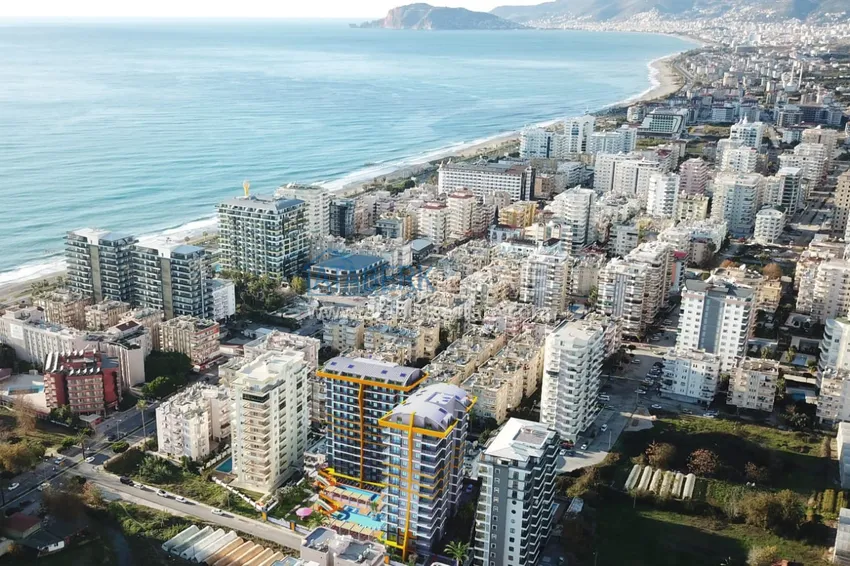 2+1 apartment in Alanya, Mahmutlar district - new furniture and sea view 2 