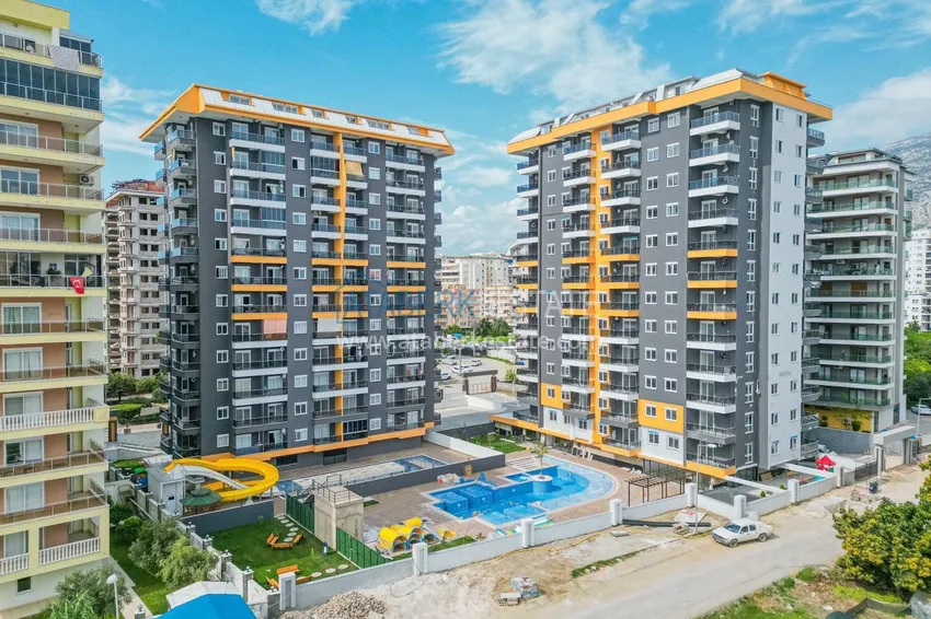 2+1 apartment in Alanya, Mahmutlar district - new furniture and sea view 1 
