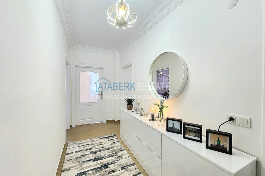 Purchase 2+1 apartment with panoramic views in Cikcilli - furnished, renovated 2