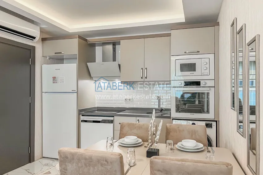 Purchase 2+1 apartment in Alanya, Mahmutlar district - new furniture and sea view 4 