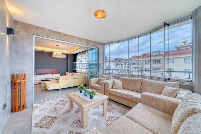 Purchase 4+1 duplex in Alanya, Oba district - furnished penthouse for a residence permit 7