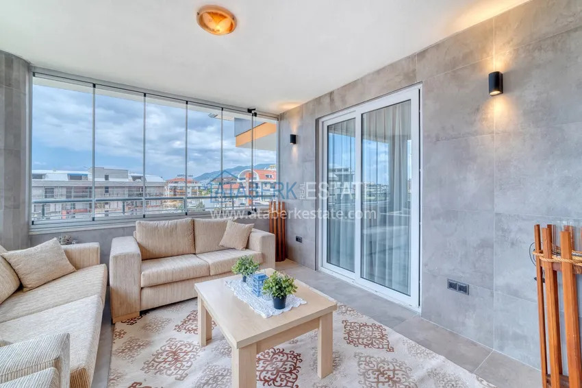 Purchase 4+1 duplex in Alanya, Oba district - furnished penthouse for a residence permit 8