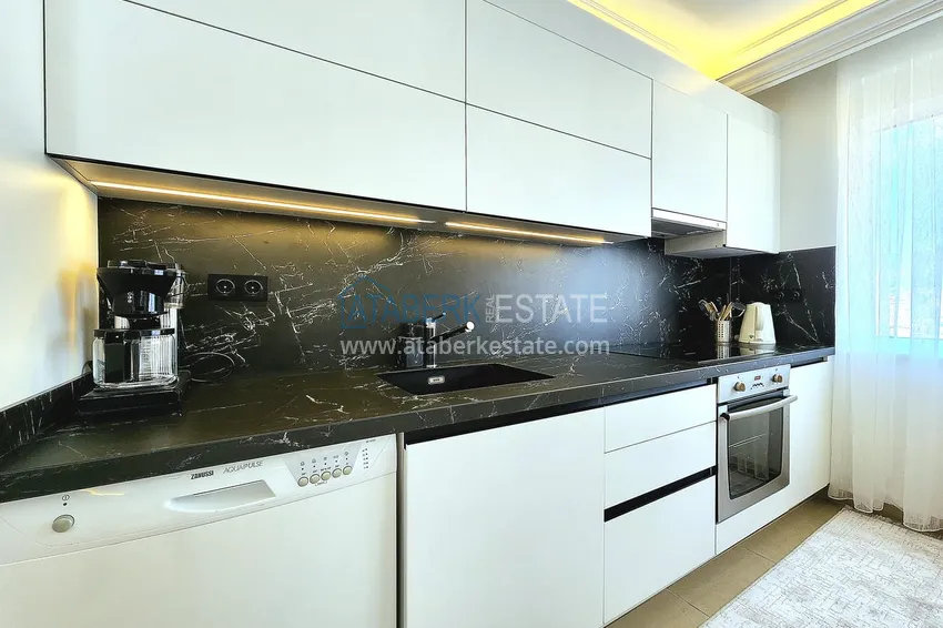 Purchase 2+1 apartment with panoramic views in Cikcilli - furnished, renovated 8