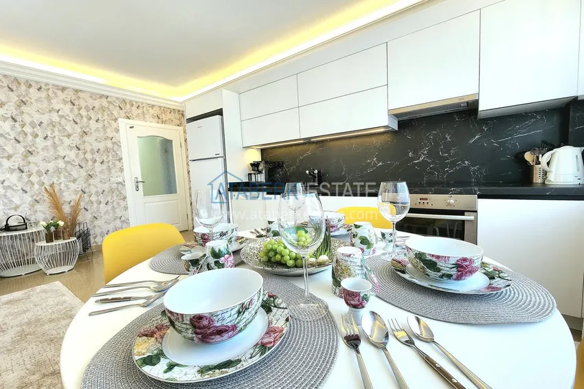 Purchase 2+1 apartment with panoramic views in Cikcilli - furnished, renovated 9