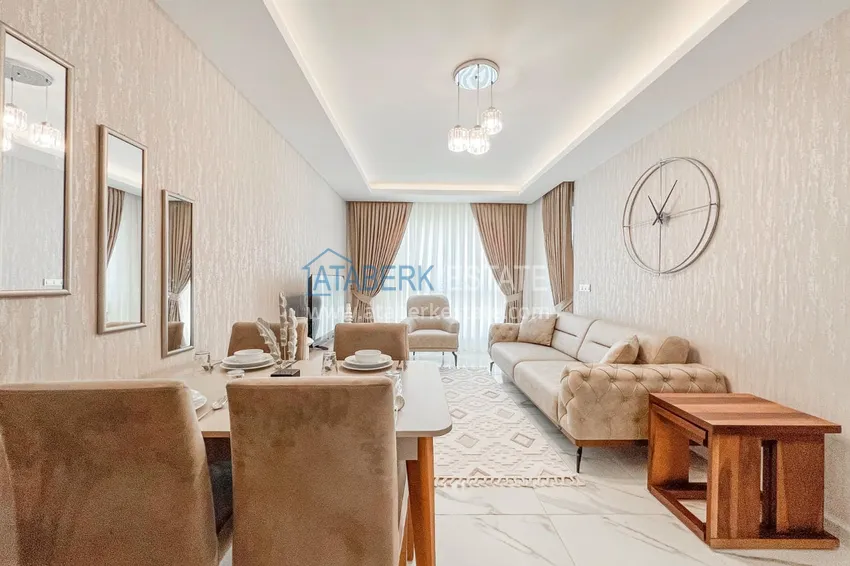Purchase 2+1 apartment in Alanya, Mahmutlar district - new furniture and sea view 9 