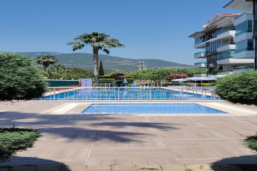 Furnished 2+1 apartment in Kestel - Dim Tea view and great location 7