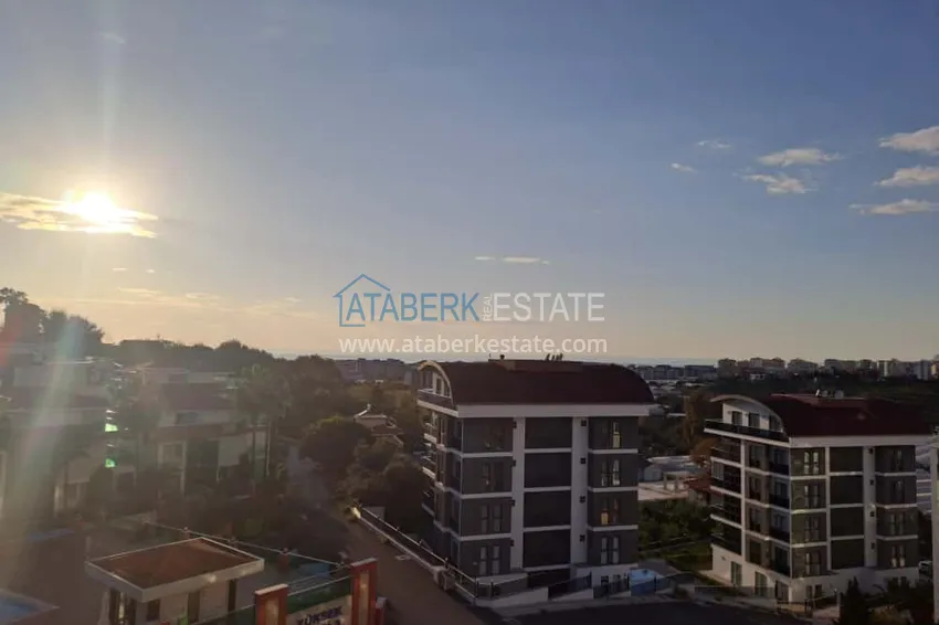 Purchase 3+1 duplex penthouse in Kargicak - with panoramic views and designer redevelopment 12