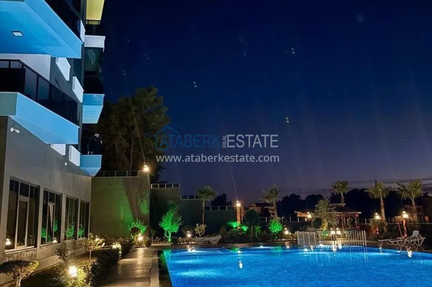 Finished apartment with sea view — Alanya, Avsallar district 27 