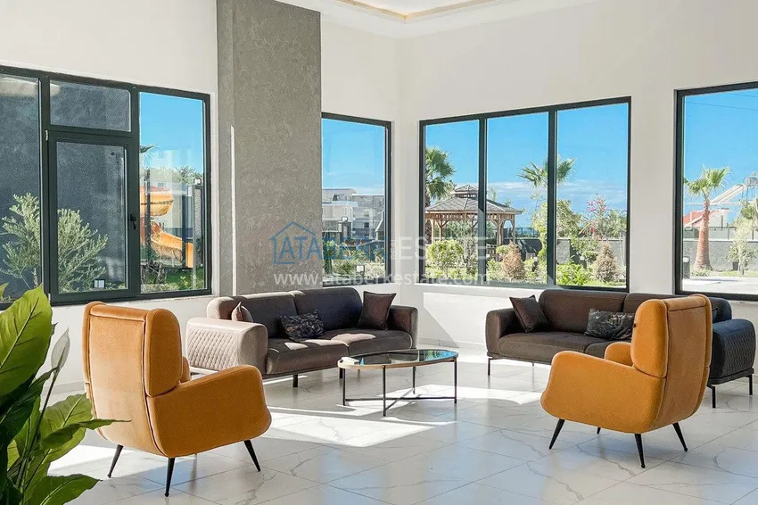 Finished apartment with sea view — Alanya, Avsallar district 28 