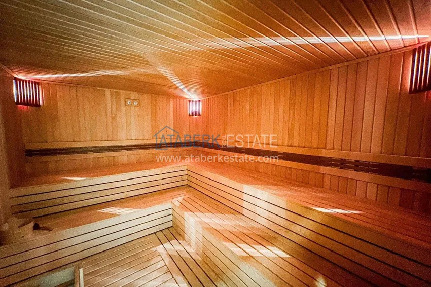 Finished apartment with sea view — Alanya, Avsallar district 39 