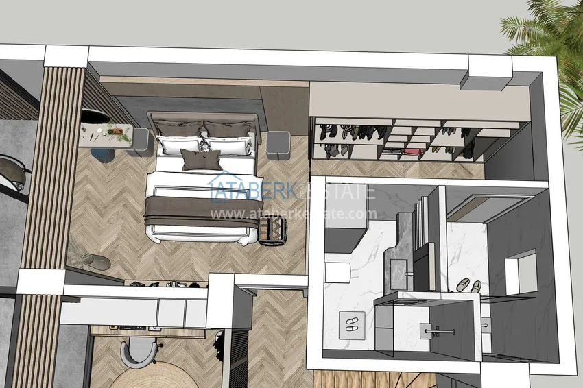 Buy cheap Luxury real estate for citizenship and residence permit in Alanya - 3+1 villa with private pool in a mountainous area in Bektash 5 