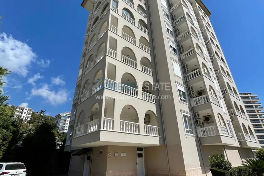 2+1 apartment with furniture and sea view in Cikcilli - property for a residence permit in Alanya 15 