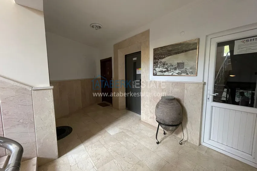 2+1 apartment with furniture and sea view in Cikcilli - property for a residence permit in Alanya 19 