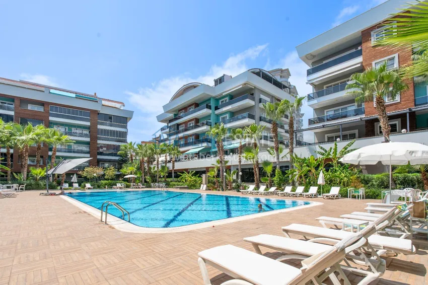 2+1 apartment in Alanya, Oba district — turnkey with a separate kitchen 1 