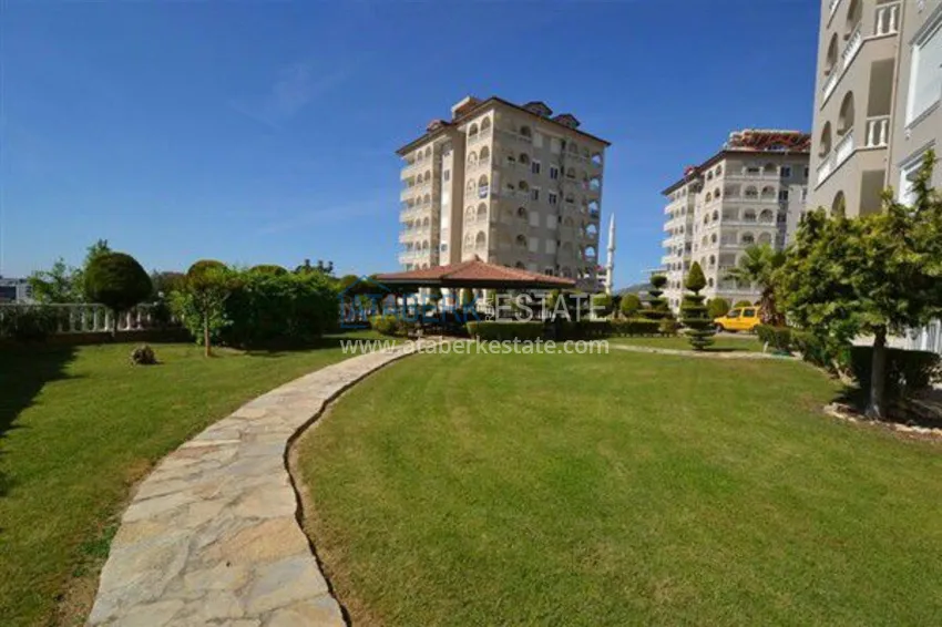 2+1 apartment with furniture and sea view in Cikcilli - property for a residence permit in Alanya 7 