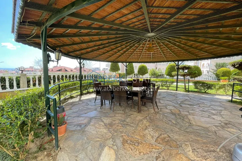 2+1 apartment with furniture and sea view in Cikcilli - property for a residence permit in Alanya 9 