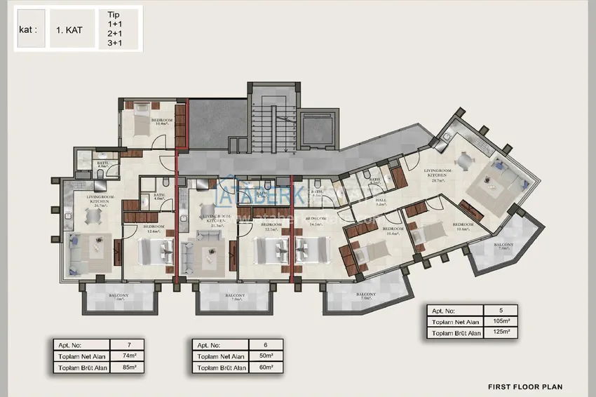 Buy cheap Modern chamber residence in Alanya - apartments from the developer with panoramic views 1 