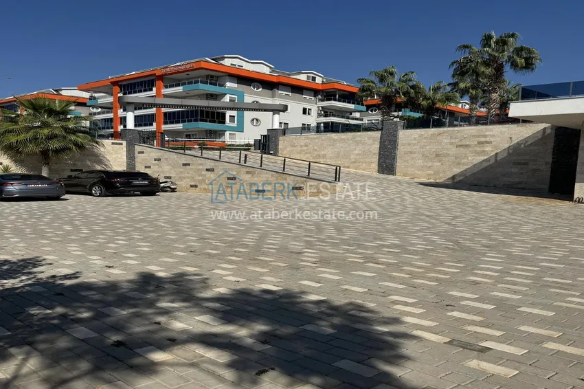 1+1 furnished apartment in Alanya, Kestel - 150 m to the sea, glazed balcony 10