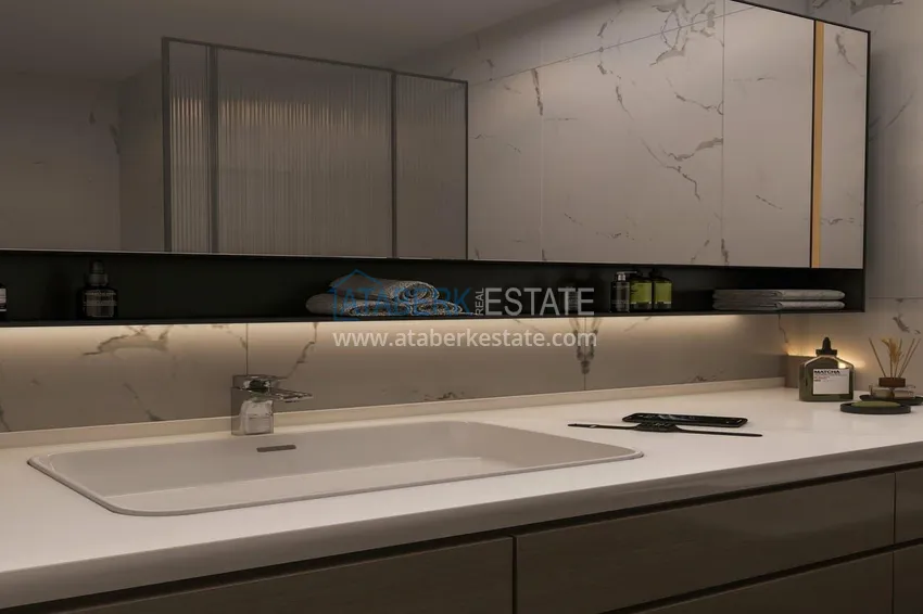 Purchase Modern chamber residence in Alanya - apartments from the developer with panoramic views 13 