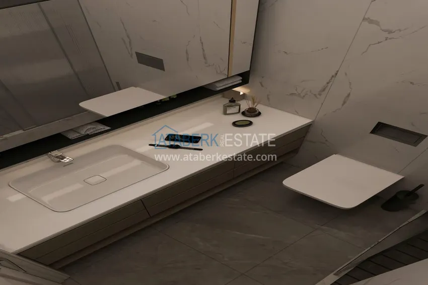 Purchase Modern chamber residence in Alanya - apartments from the developer with panoramic views 14 