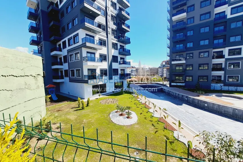 Apartment for sale in Avsallar with new furniture from the owner in a comfort-class complex 14 