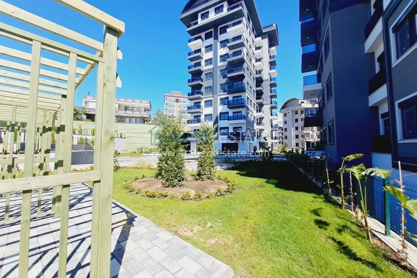 Apartment for sale in Avsallar with new furniture from the owner in a comfort-class complex 10 