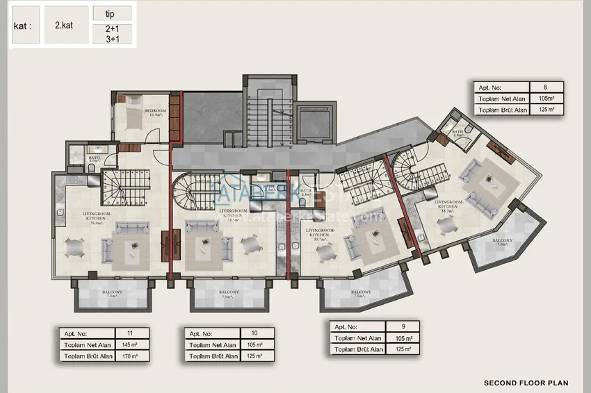 Buy cheap Modern chamber residence in Alanya - apartments from the developer with panoramic views 2
