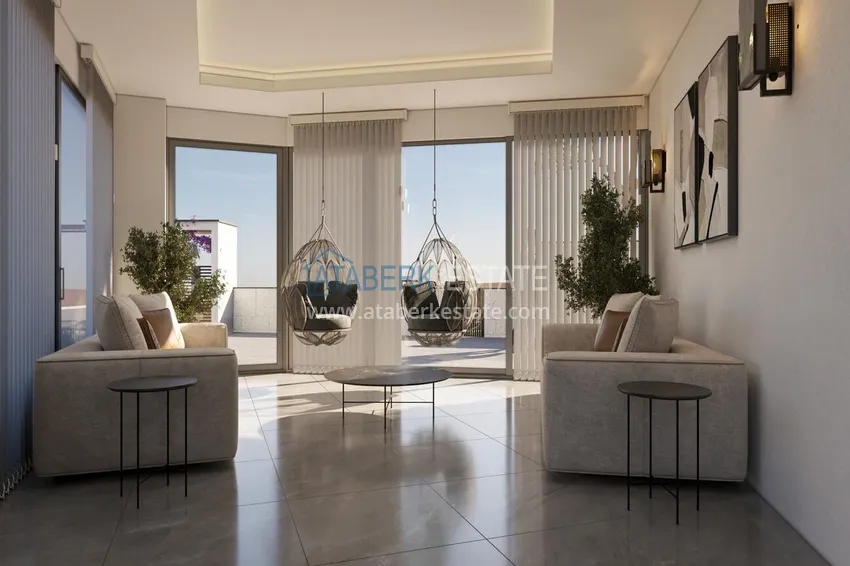 Modern chamber residence in Alanya - apartments from the developer with panoramic views 22 