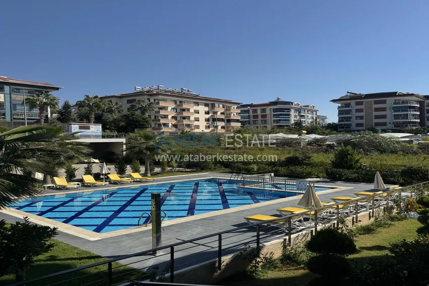 1+1 furnished apartment in Alanya, Kestel - 150 m to the sea, glazed balcony 5