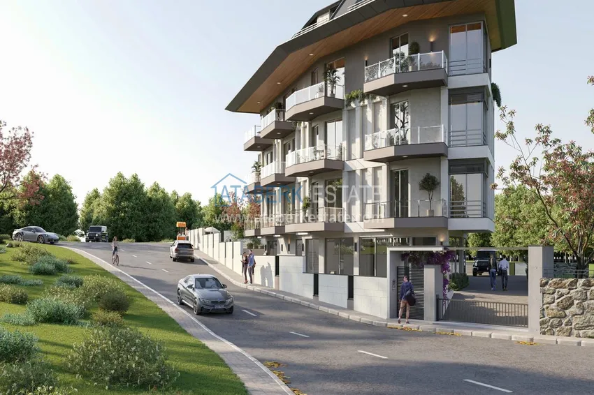 Modern chamber residence in Alanya - apartments from the developer with panoramic views 7