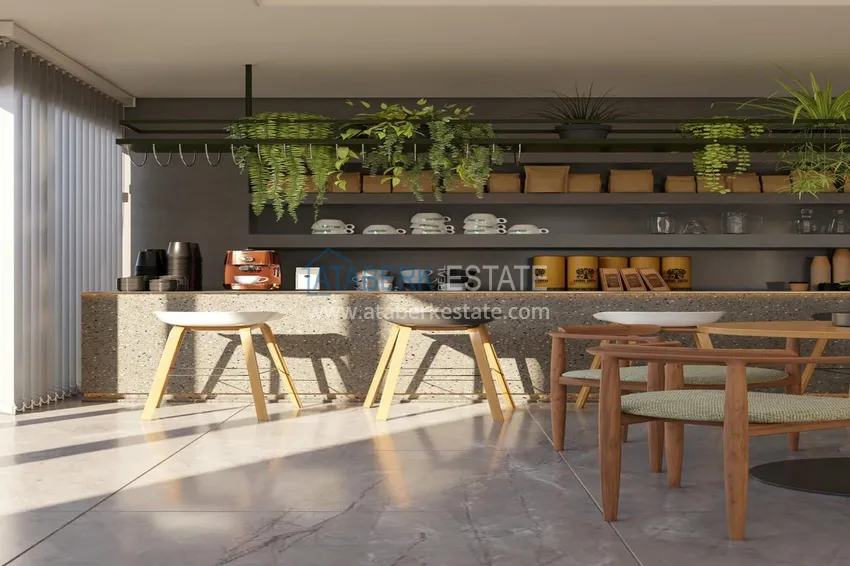 Modern chamber residence in Alanya - apartments from the developer with panoramic views 27 