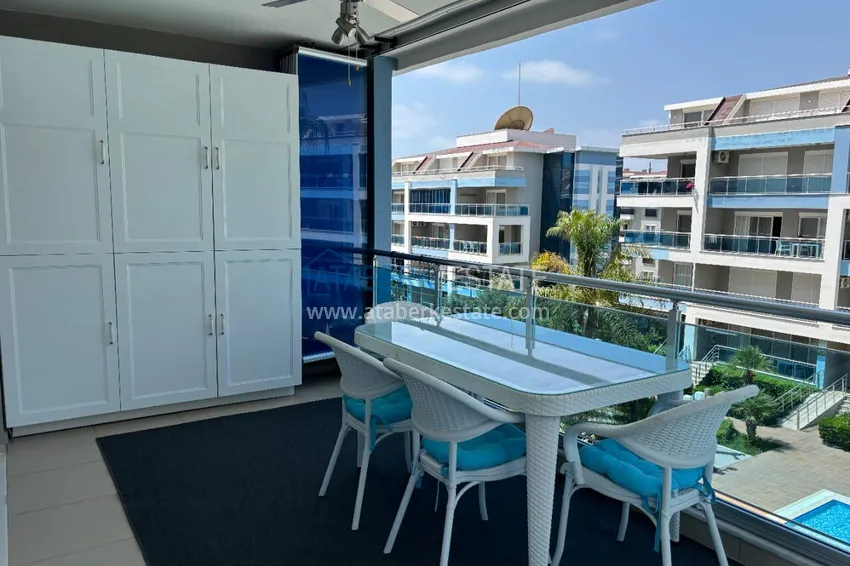 Purchase 3+1 duplex apartment with 80 m2 terrace and private sauna — Alanya, Kestel district, 300 m from the sea 12