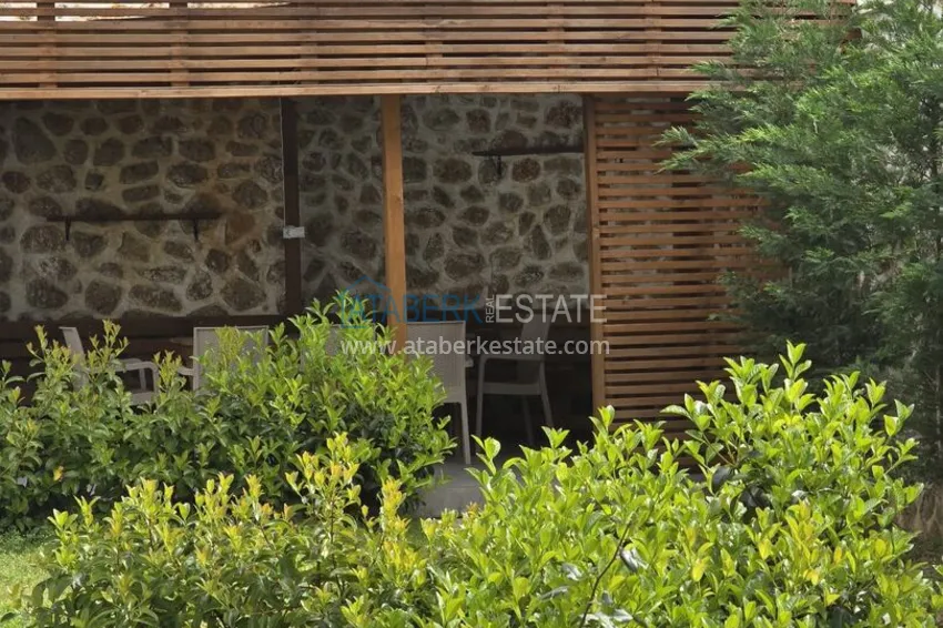 Garden duplex 2+1 in Tosmur with fine finishing 11