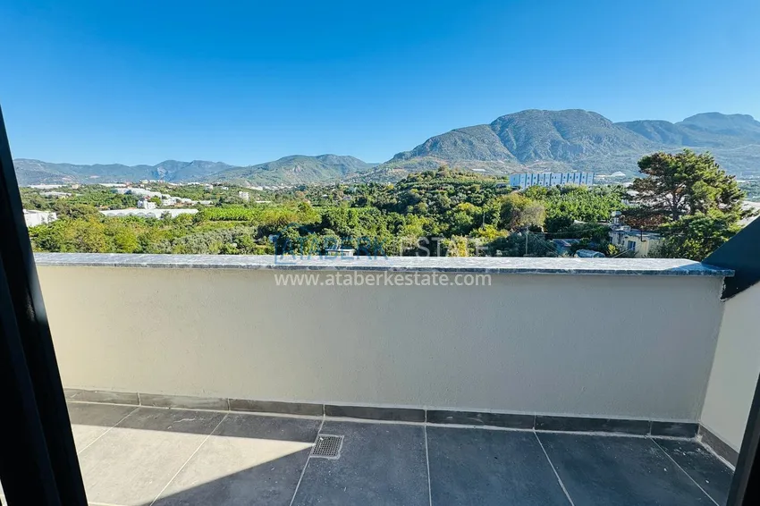 Purchase 2+1 duplex apartment in Alanya, Kestel district - 300 meters from the sea, mountain view 14