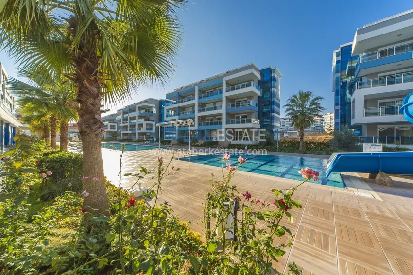 3+1 duplex apartment with 80 m2 terrace and private sauna — Alanya, Kestel district, 300 m from the sea 2