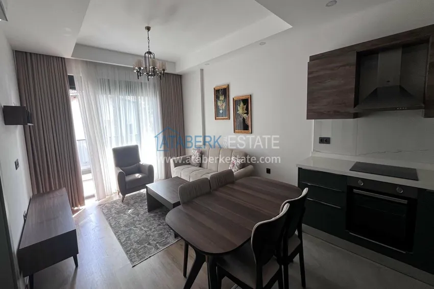 Purchase 1+1 apartment in Alanya, Kestel — one-bedroom apartment with new furniture and sea views 3
