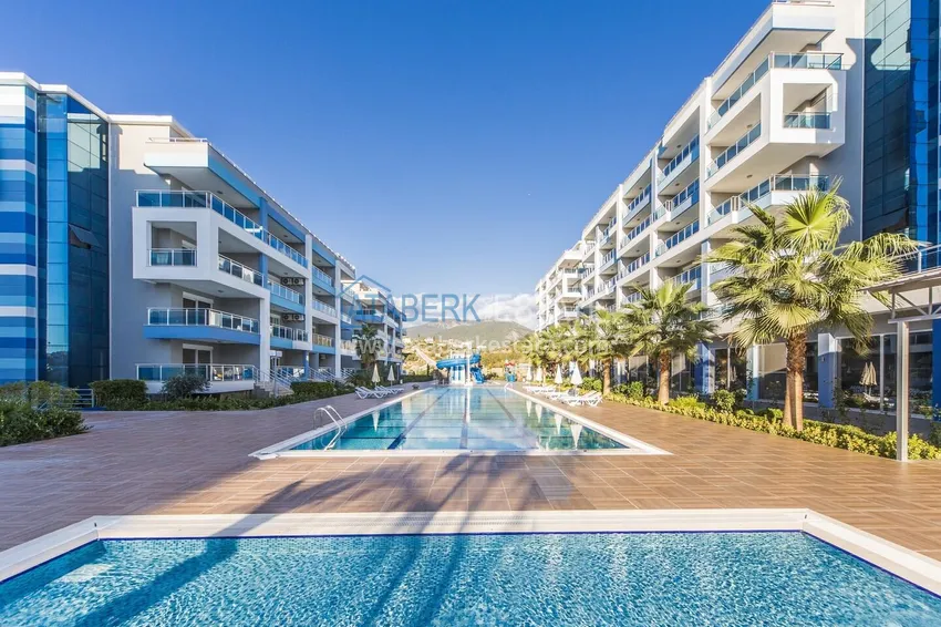 3+1 duplex apartment with 80 m2 terrace and private sauna — Alanya, Kestel district, 300 m from the sea 4