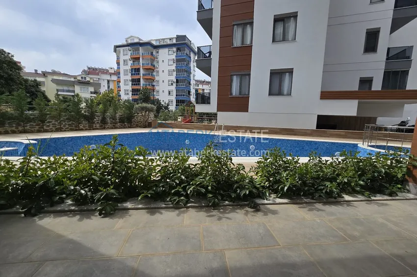 Garden duplex 2+1 in Tosmur with fine finishing 5