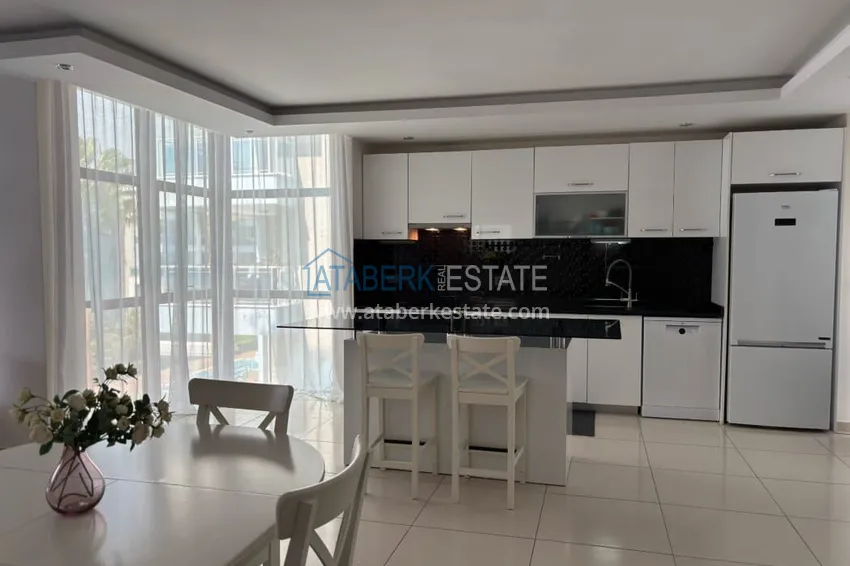 Purchase 3+1 duplex apartment with 80 m2 terrace and private sauna — Alanya, Kestel district, 300 m from the sea 6