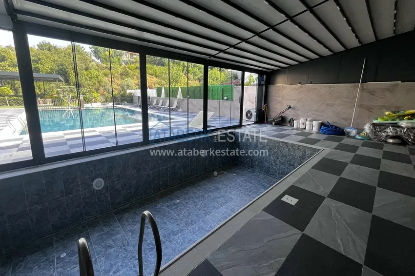 1+1 apartment in Alanya, Kestel — one-bedroom apartment with new furniture and sea views 8
